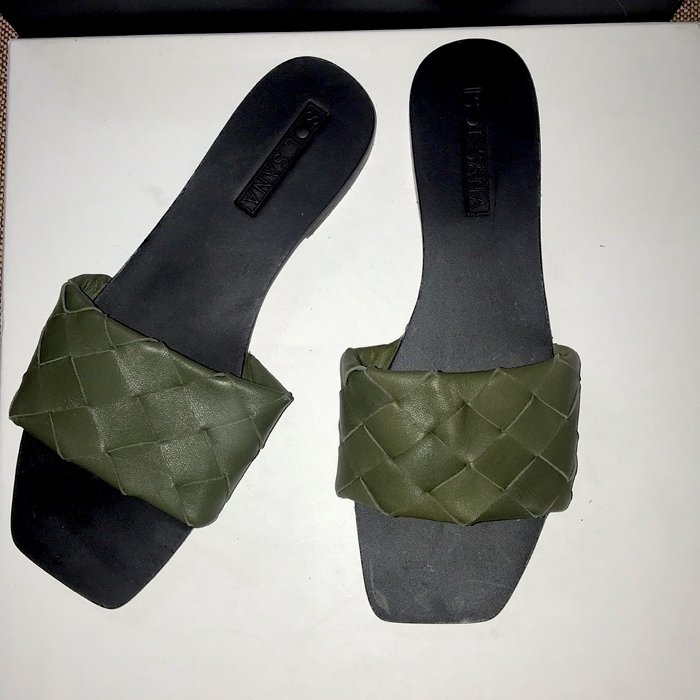 BRAND NEW SOL SANA SAGE SLIDE